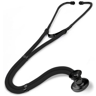 PrestigeMedical® Sprague-Rappaport Stethoskop - Black Edition