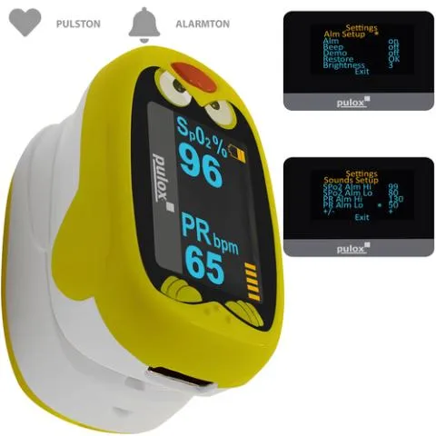 Kleinkind- und Kinder Finger-Pulsoximeter PO-210B