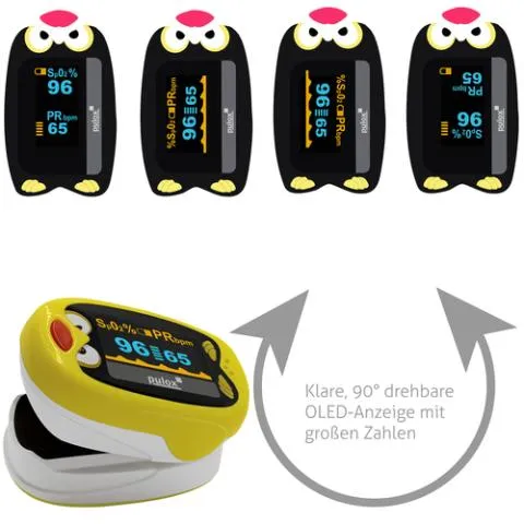 Kleinkind- und Kinder Finger-Pulsoximeter PO-210B