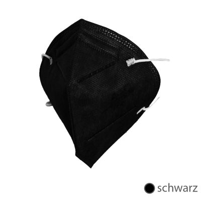 FFP2 NR Atemschutzmaske -  General Public Color - Farbe schwarz