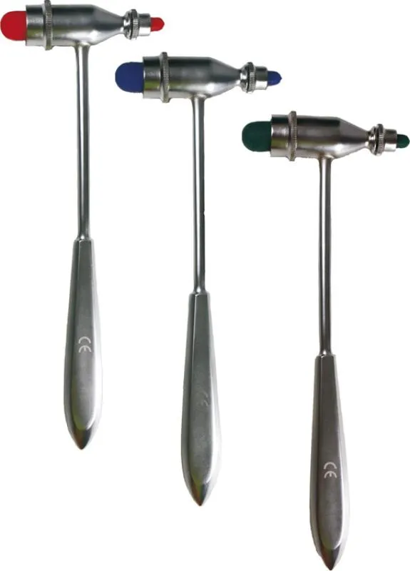 Reflexhammer nach Trömner - farbiger Gummi