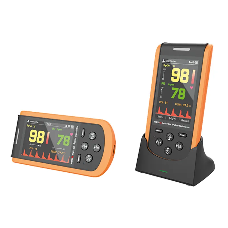 RESQ-Meter finger pulse oximeter