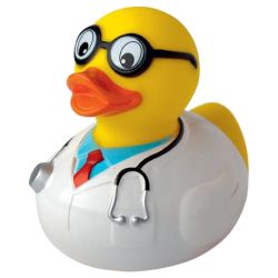 Quietsche-Ente Professor Duck
