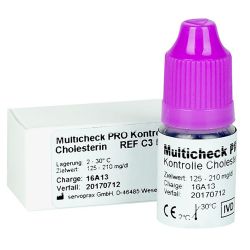 Cholesterin-Kontrollösung für Lifetouch Multicheck PRO